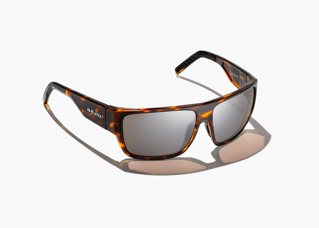 Bajio- Ozello-Brown Tortoise Gloss-Silver Mirror Glass