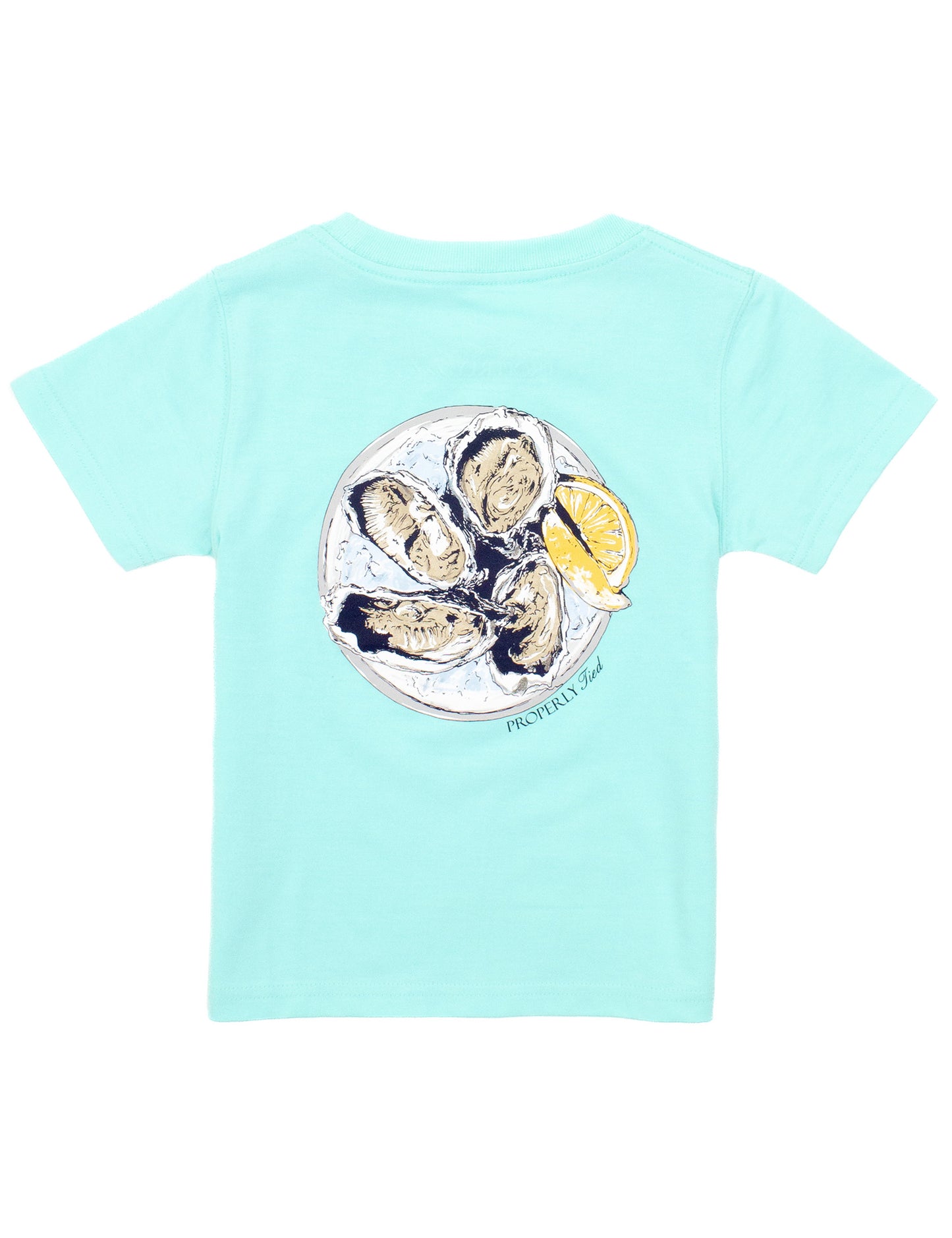 Properly Tied- Oyster Tray, Seafoam