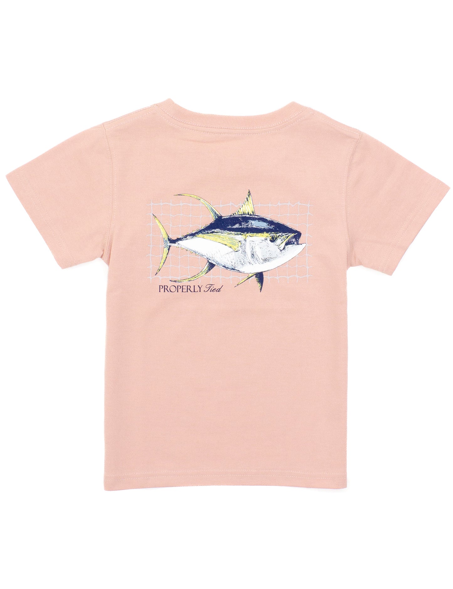 Properly Tied- Tuna, Peach
