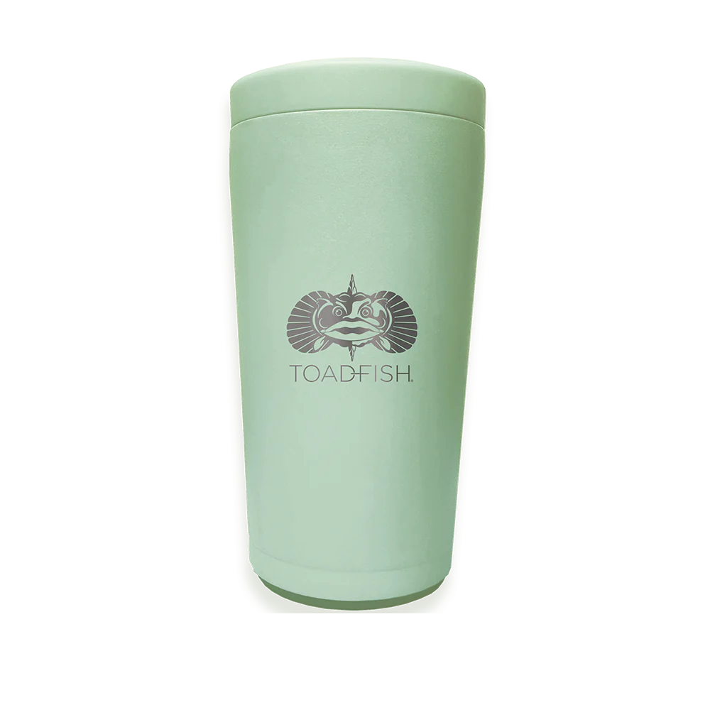 Toadfish- Non Tipping Universal Can, Seagrass Green