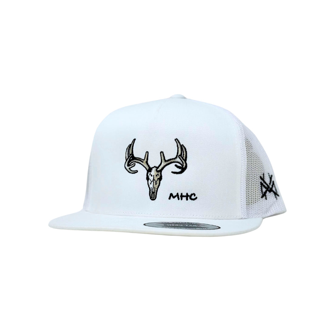 Mad Hatter Co.- MHC Deer Skull, White