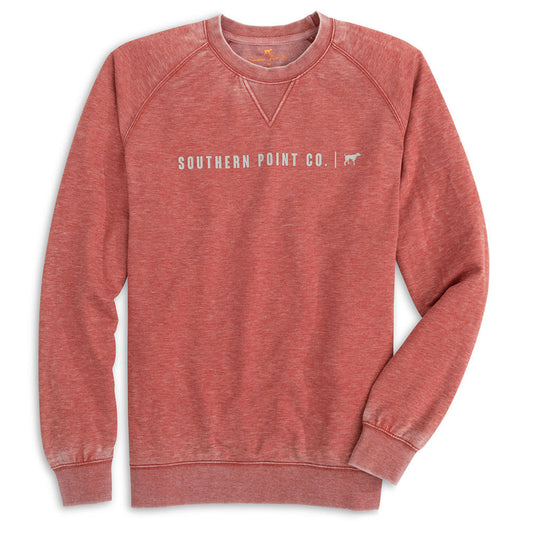 Southern Point- Youth Campside Sweatshirt, Red Rock