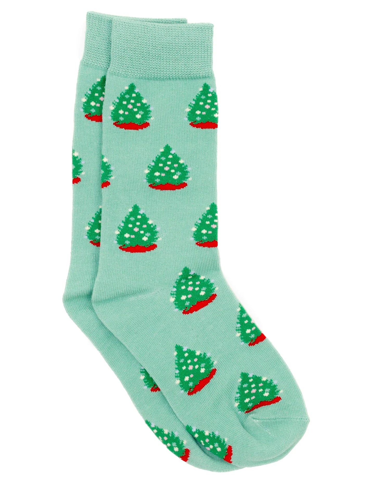 Properly Tied- Boys Lucky Duck Socks, Christmas Tree