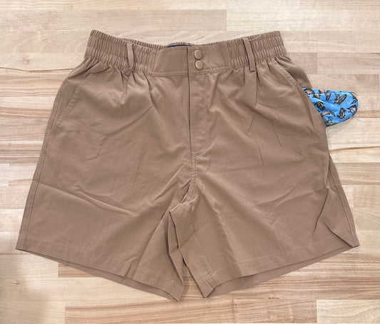 Burlebo- Everyday Shorts, Desert Tan