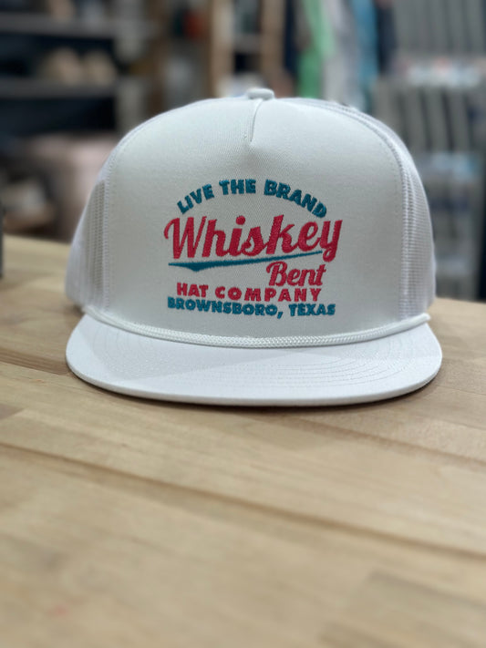 Whiskey Bent Hat Co.- The Cali White