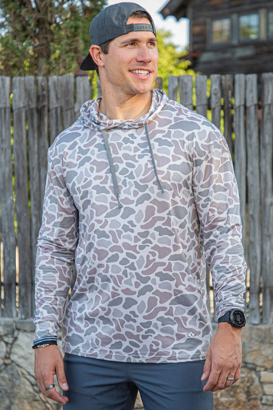Burlebo- Performance Hoodie, Deer Camo