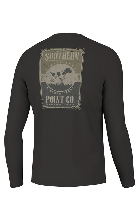 Southern Point- Southern Outdoors LS, Charcoal