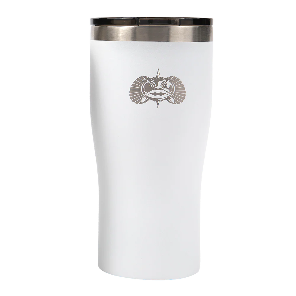 Toadfish- Non-Tipping 20oz Tumbler, White