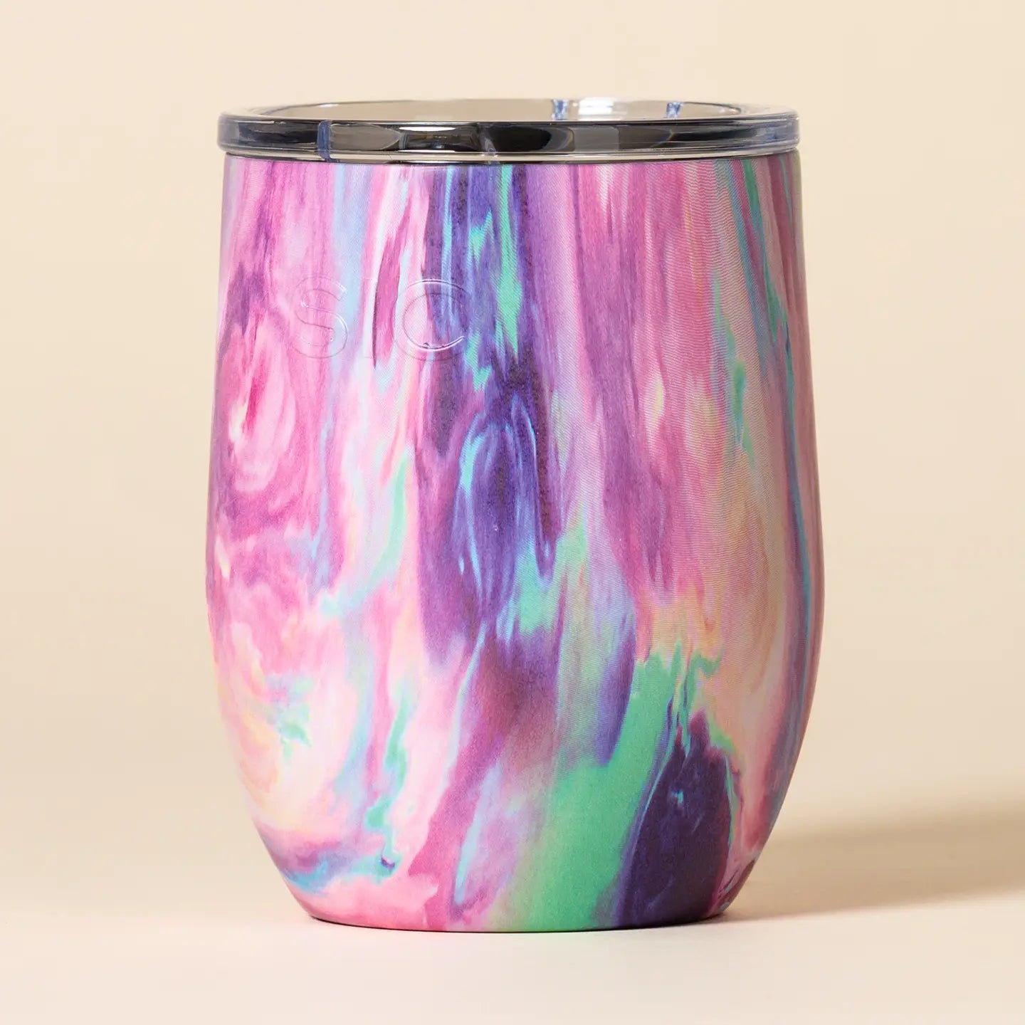 SIC Cups- 16oz Stemless, Cotton Candy