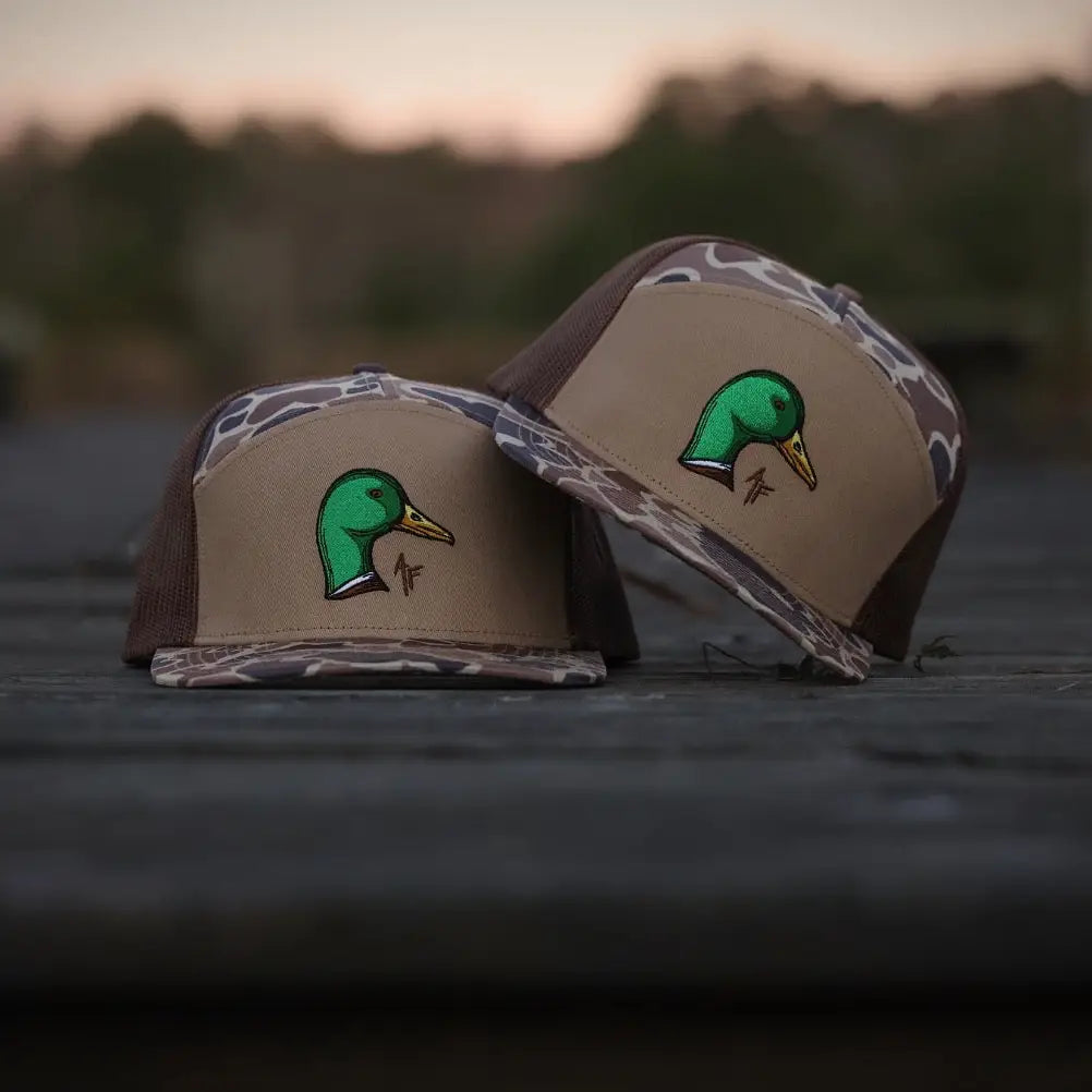 American Fetcher- Mallard Duck Hat, 7 Panel