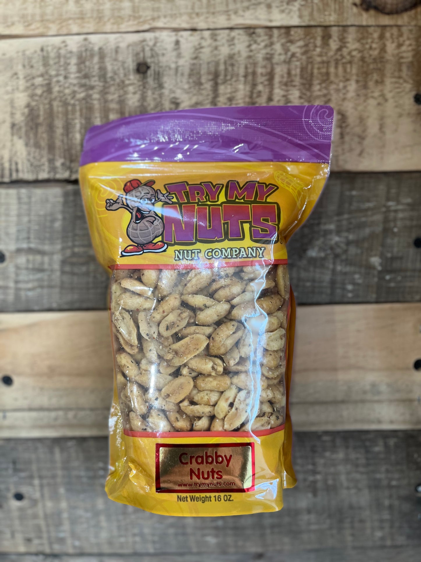 Try My Nuts-Crabby Nuts, 16oz