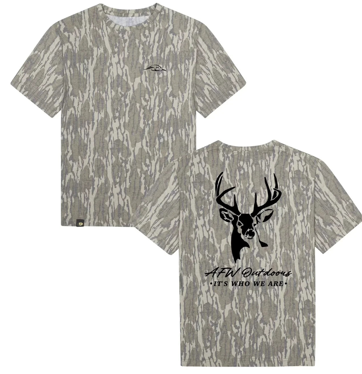 AFW- Outdoors Buck Mossy Oak Tee