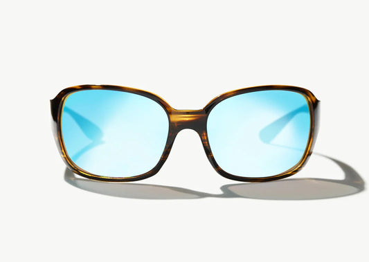 Bajio- Balam Honey Tortoise Gloss- Blue Mirror Glass