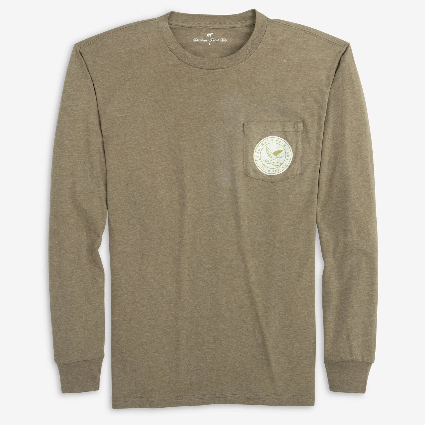 Southern Point- Youth Field Series L/S, Wood Grain