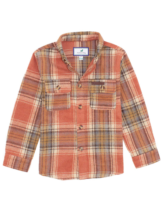 Properly Tied- Boy's Ranch Flannel, Jasper