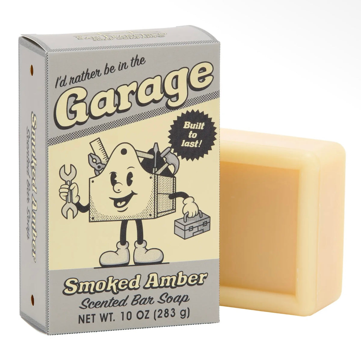 San Francisco Soap- Shampoo Man Bar, Smoked Amber