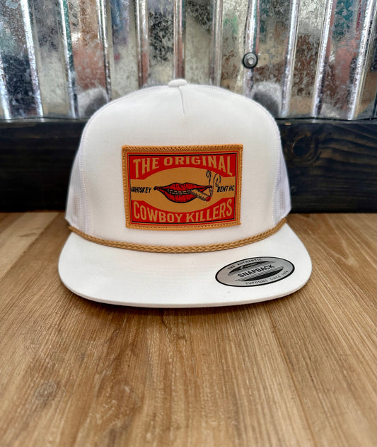 Whiskey Bent Hat Co.- Matchbox, White