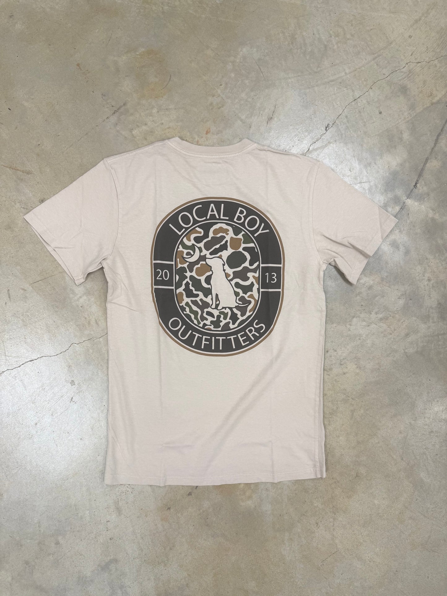 Local Boy- Vintage Crest SS Tee