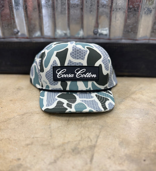 Coosa Cotton- Youth RVR Cam Rope Hat