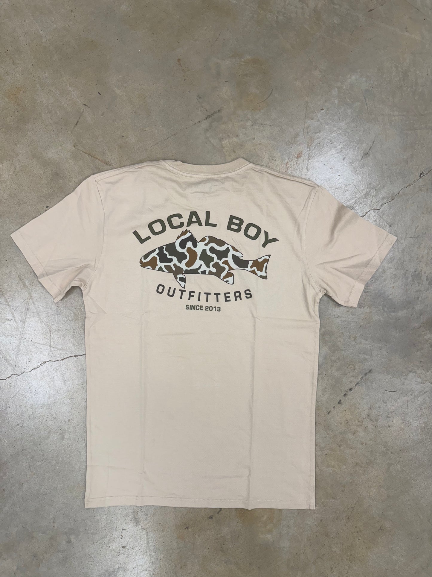Local Boy- Vintage Redfish SS Tee