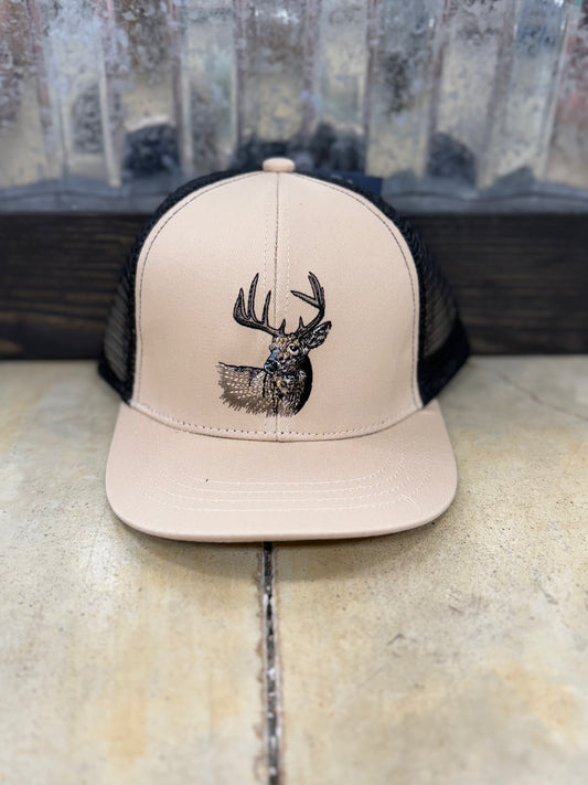 Properly Tied- Boy's Trucker Hat, Buck