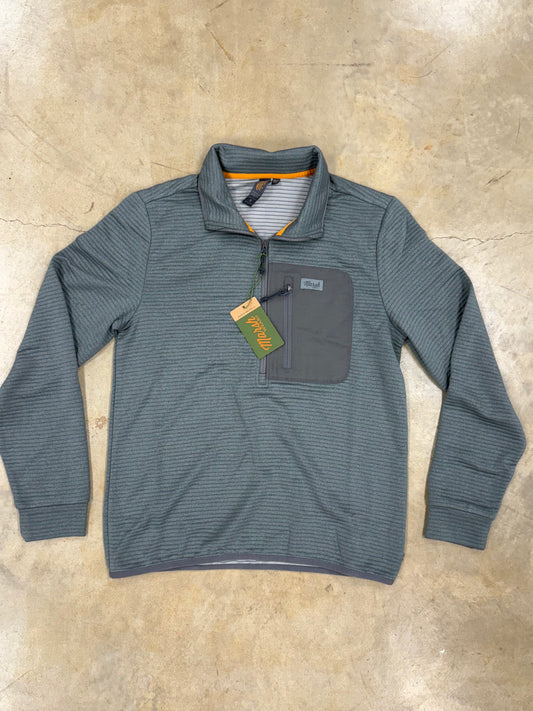 Marsh Wear- Sullivan 1/4 Zip, Steel