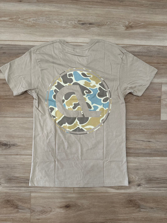 Coastland Apparel-Circle Duck Camo, Khaki