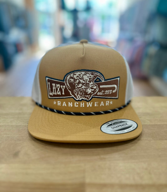 Lazy J Ranch Wear- Diamond Hereford Banner Cap