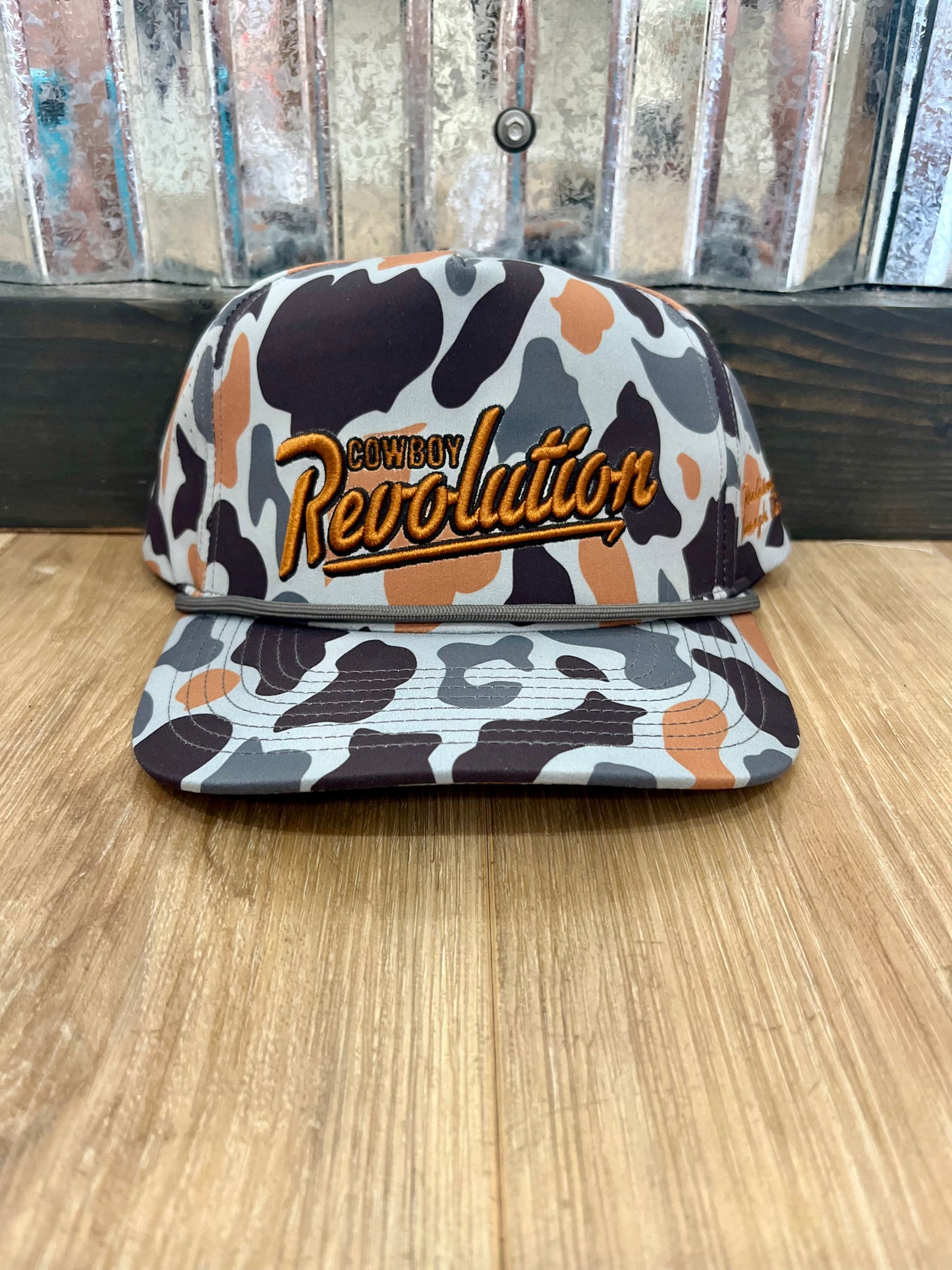 Cowboy Revolution- Concrete Camo Logo