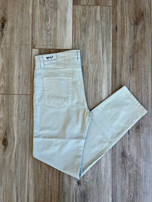 Coastal Cotton- Youth Khaki Five Pocket Pant