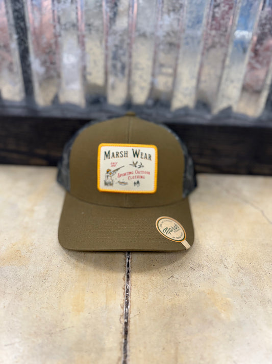 Marsh Wear- Sportsman Trucker, Olive