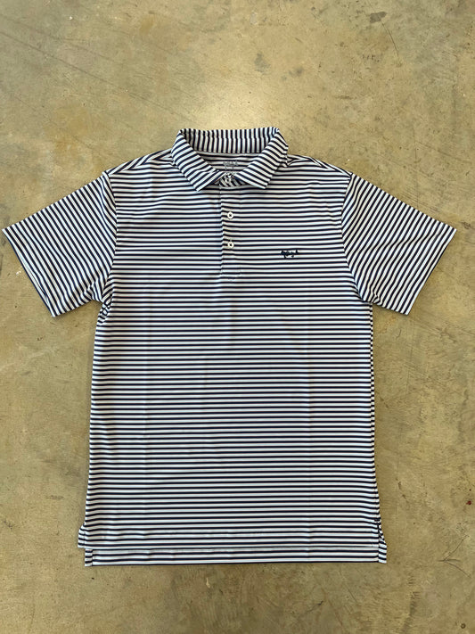 Coastal Cotton- LinksStripe Polo