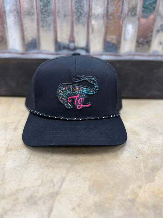 Tailored South- Neon Shrimp, Black
