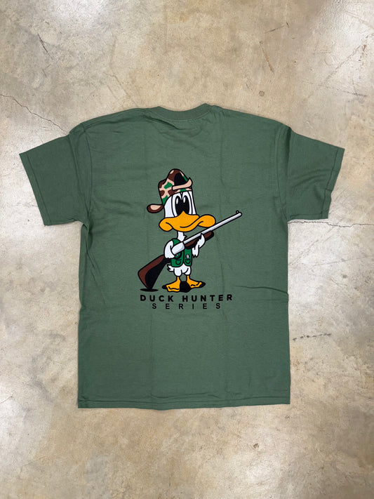 Back Roads Apparel- Duck Hunter I, Military Green