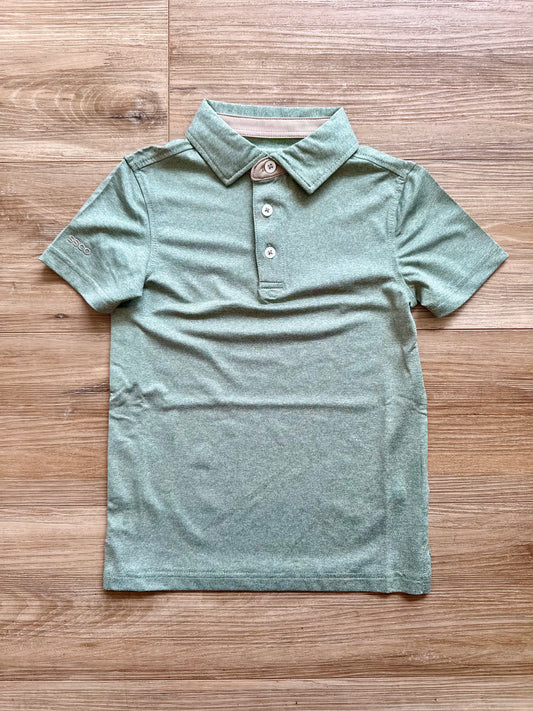 Southern Shirt Co.- Youth Grayton Heather Polo, Fairway Green