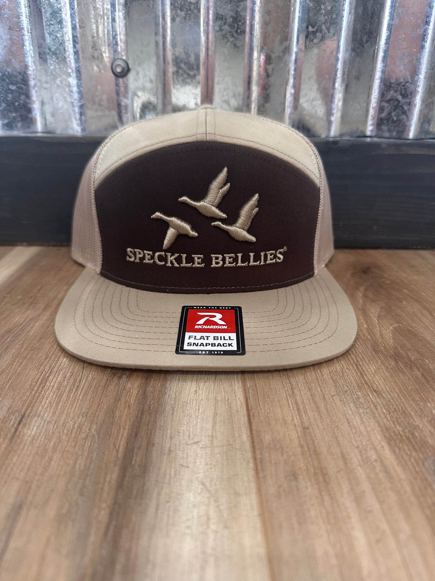 Speckle Bellies- Logo 7 Panel