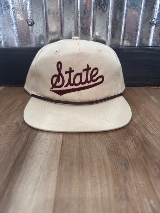 Speckle Bellies- State Script, Rope Hat