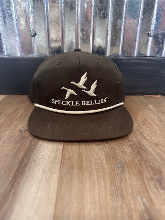 Speckle Bellies- Logo , Rope Hat