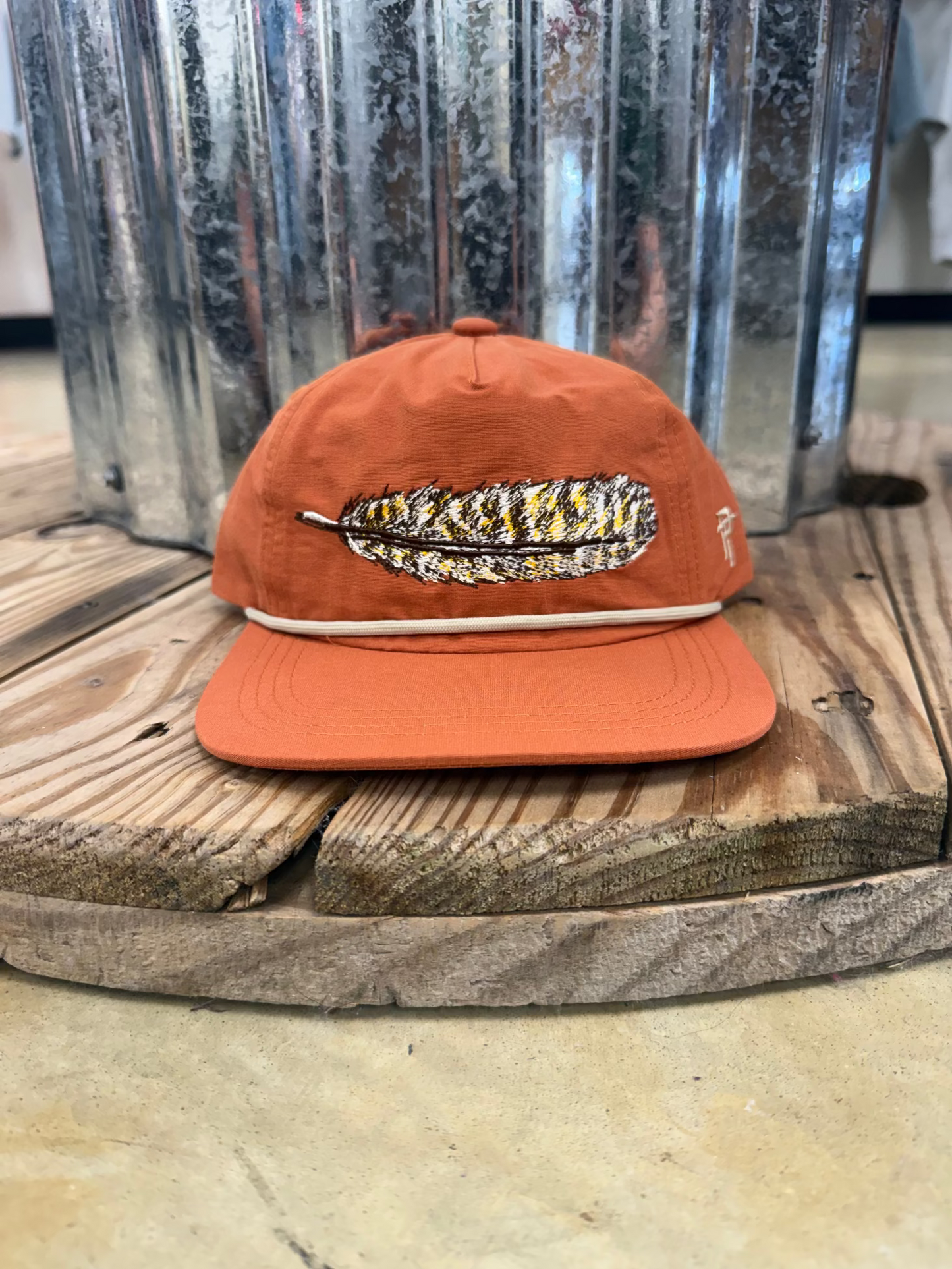 Properly Tied- Boy's Classic Rope Hat, Turkey Feather