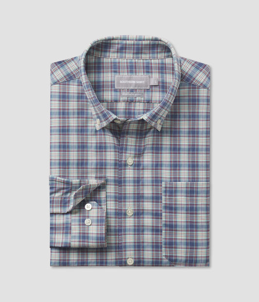 Southern Shirt Co.- Edmonton Plaid, Coastline