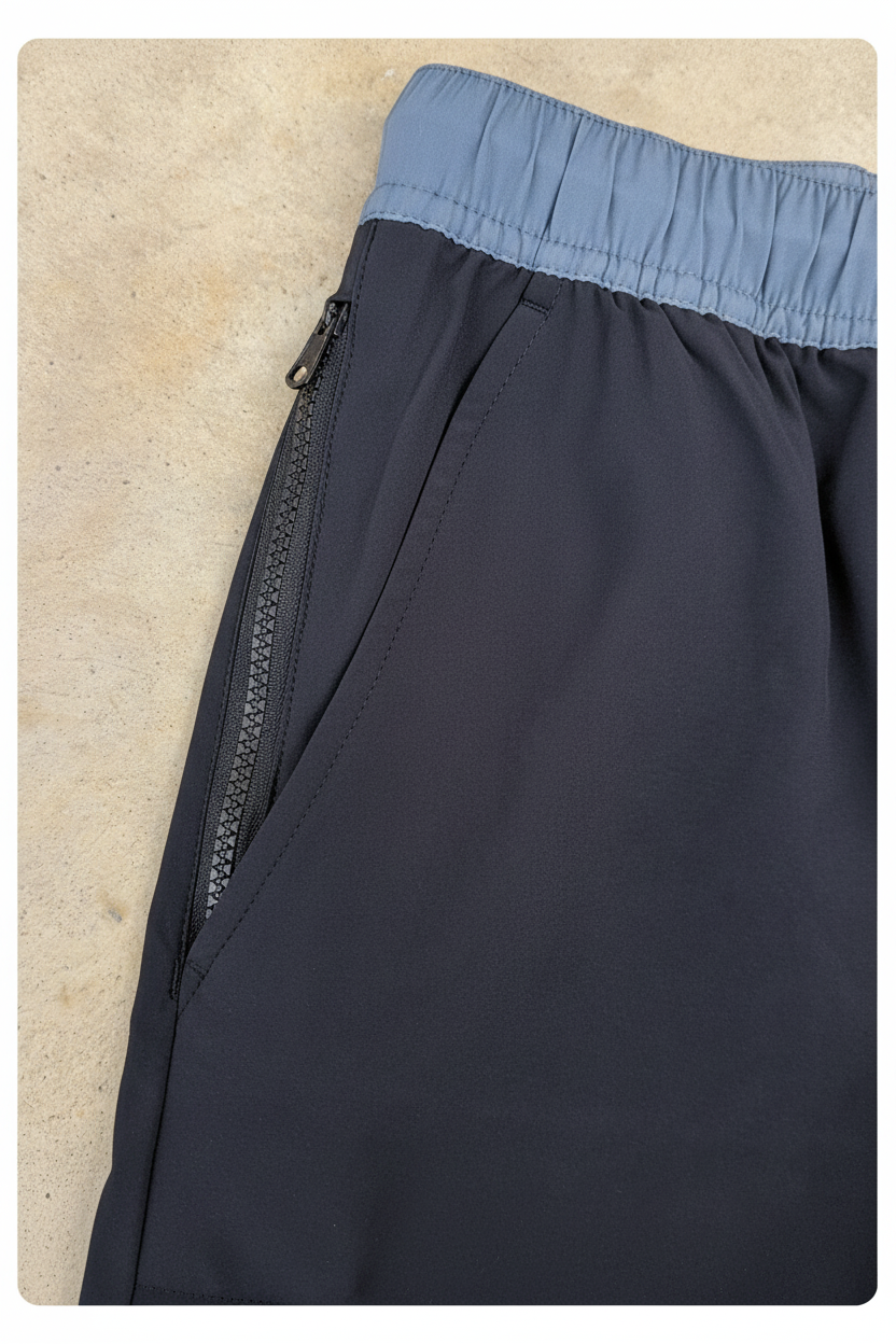 Local Boy- Flex 2-in-1 Shorts, Black