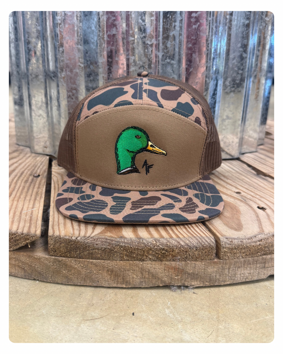 American Fetcher- 7 Panel Pintail Head