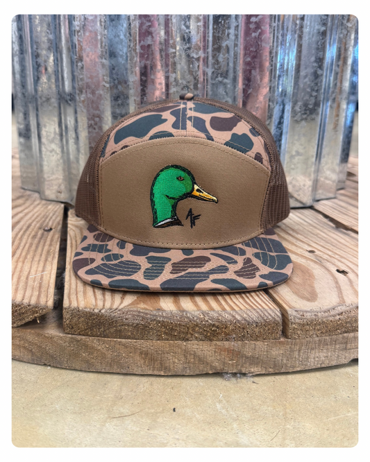 American Fetcher- 7 Panel Pintail Head