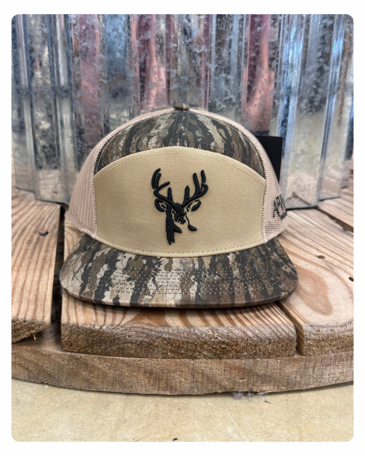 AFW- 7 Panel Realtree Legacy Buck Logo Trucker