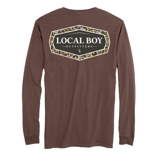 Local Boy- Vintage Emblem Ls Tee