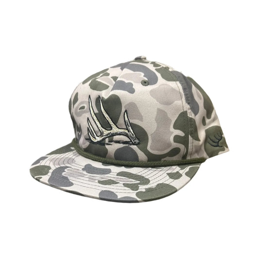 Hunt to Harvest -Shed Rope Hat Marsh Camo