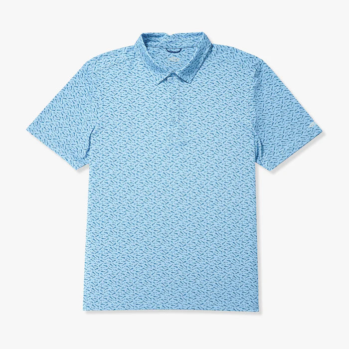 AFTCO- Boatbar Polo, White Dusk