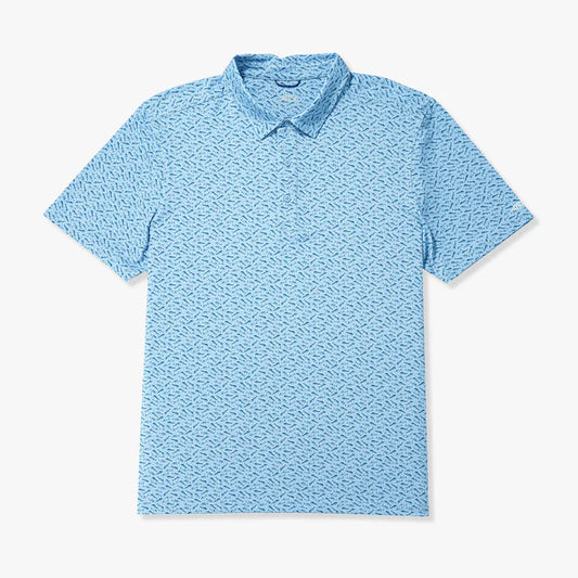 AFTCO- Boatbar Polo, White Dusk
