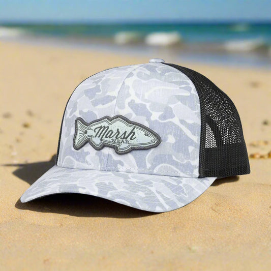 Marsh Wear- Redfish Logo Trucker Hat