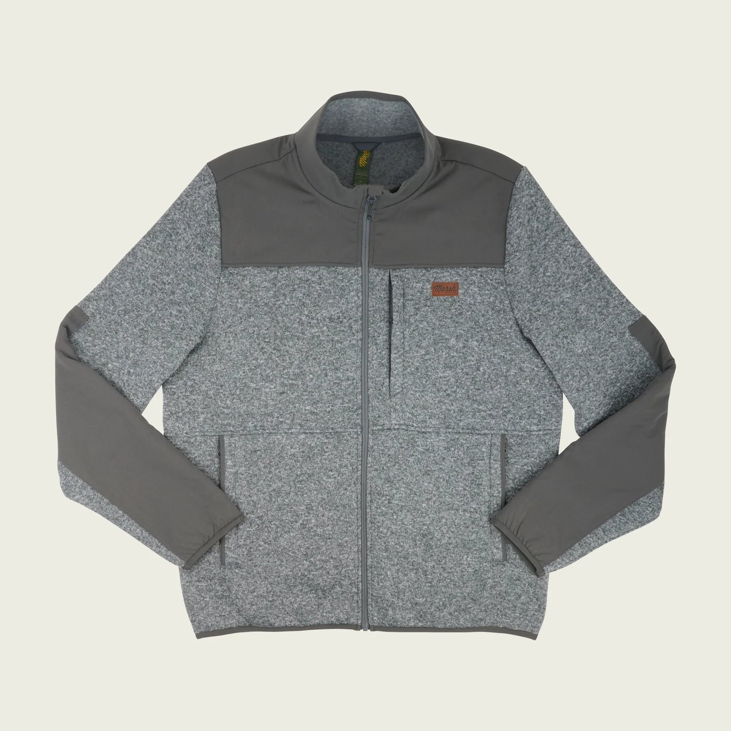 Marsh Wear- Bogard Fleece Jacket, Steel Heather